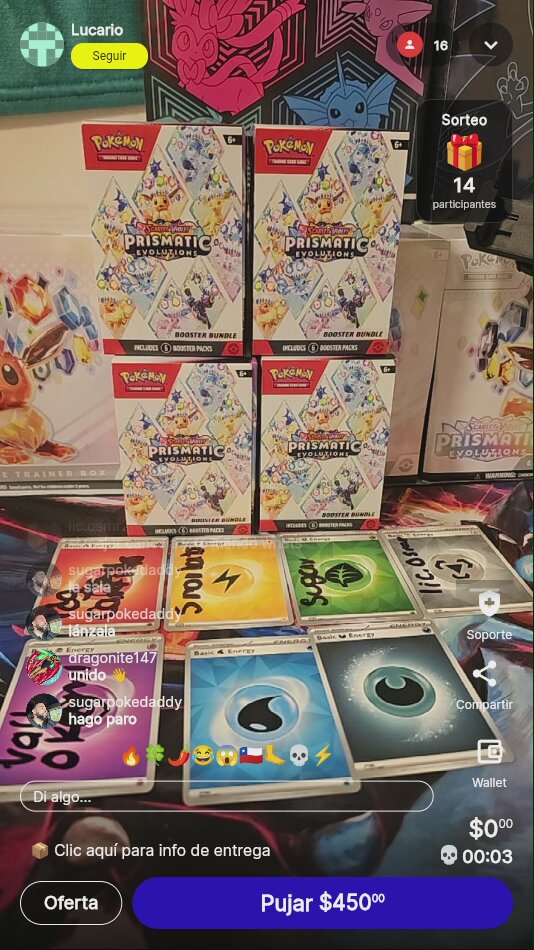 Pokémon Prismatic Evolution Booster Bundle