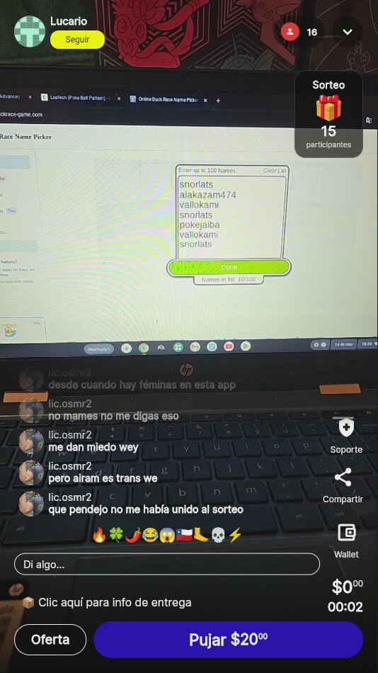 Sorteo app Alakazam474 ganador