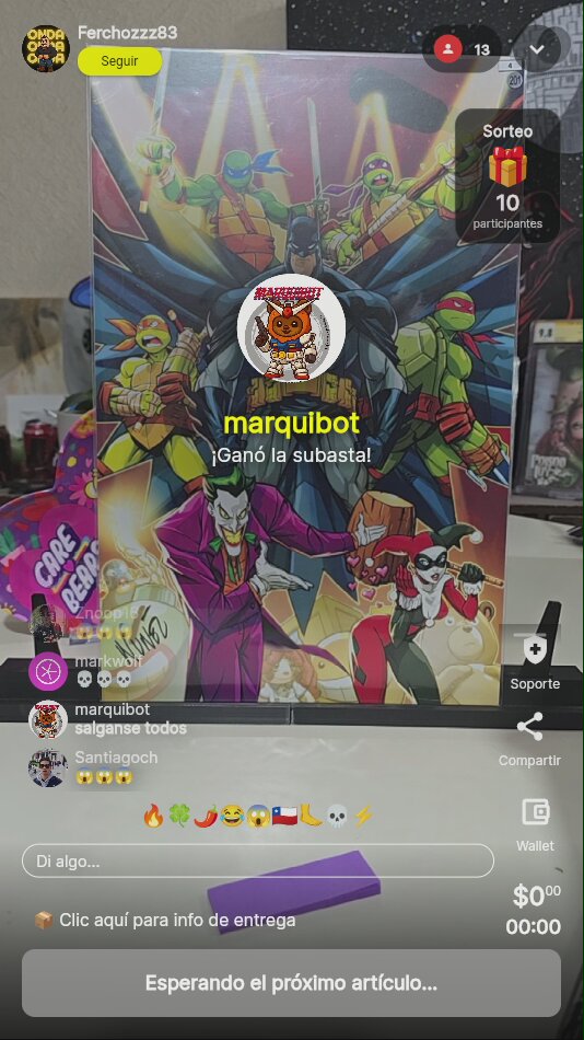 Cómic Batman TMNT Eastman Cover