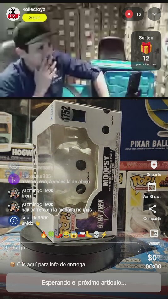 Funko Pop Oopsie Desconocido