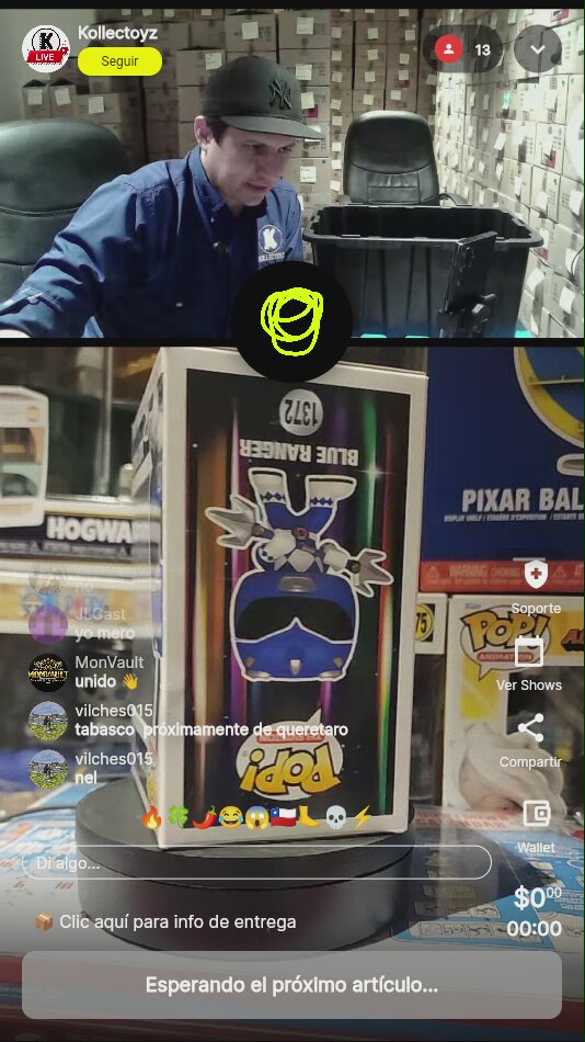 Funko Pop Blue Ranger #1372