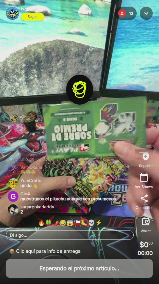 Sobres Premio Play! Pokémon + Ascenso