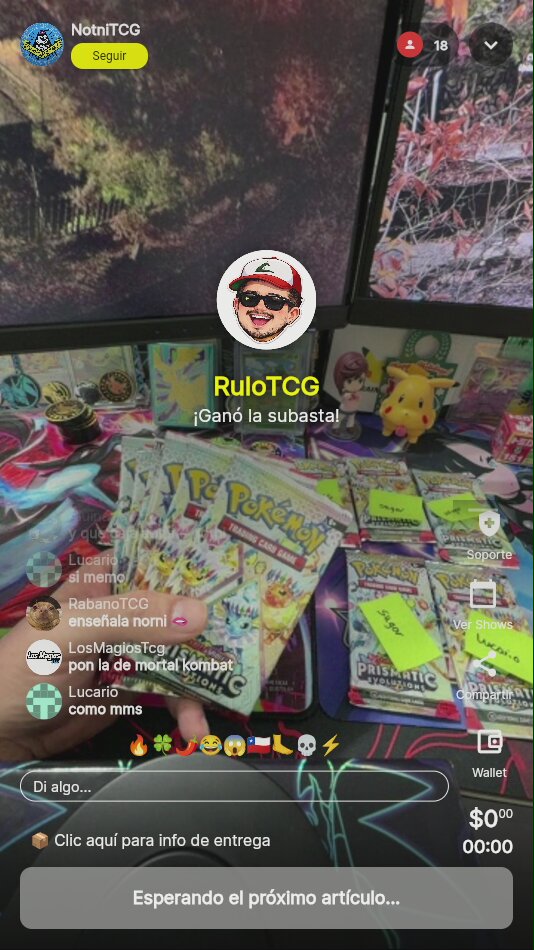 Pokémon TCG Prismatic Evolution Booster