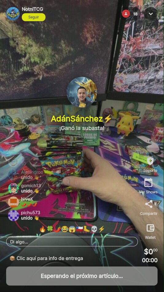 Pokémon Mega Evolution - Sobre sellado