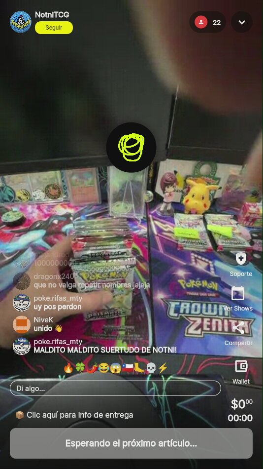 Pokémon Crown Zenith Booster Pack