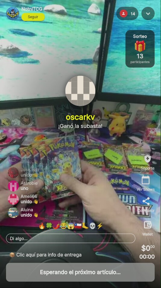 Pokémon Surging Sparks Sobres TCG