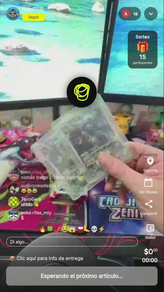 Pokémon Prismatic, portacartas y moneda