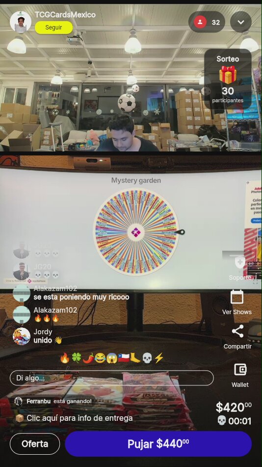 Pokémon Mystery Garden Stadium Card