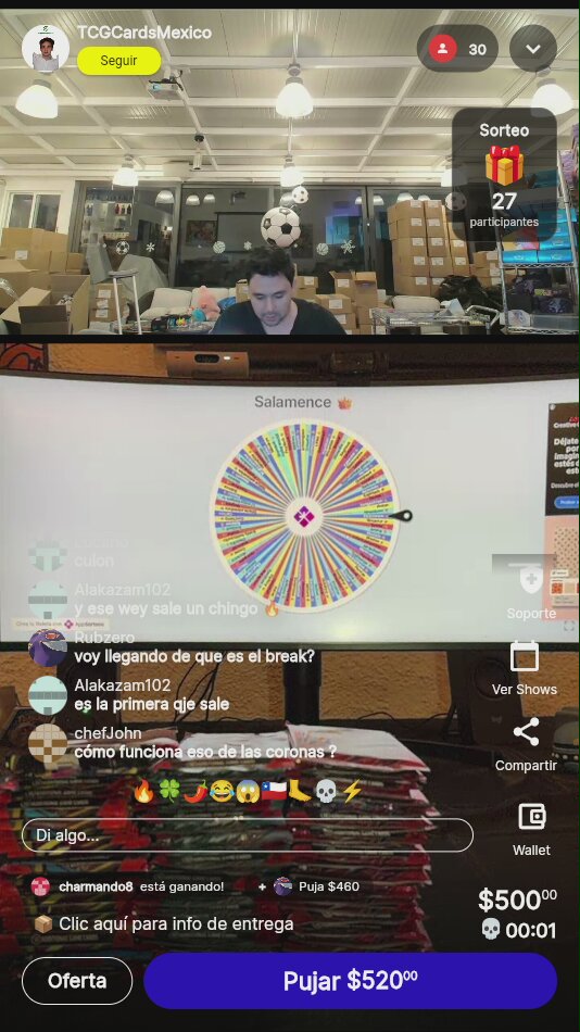 Triple Breakway TCG: Venta de Sobres