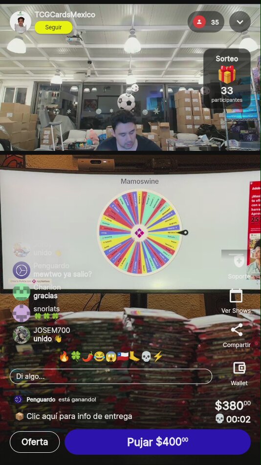 Snorlax gana la subasta