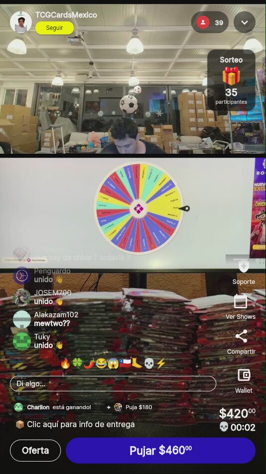 Cuatro sobres Pokémon TCG