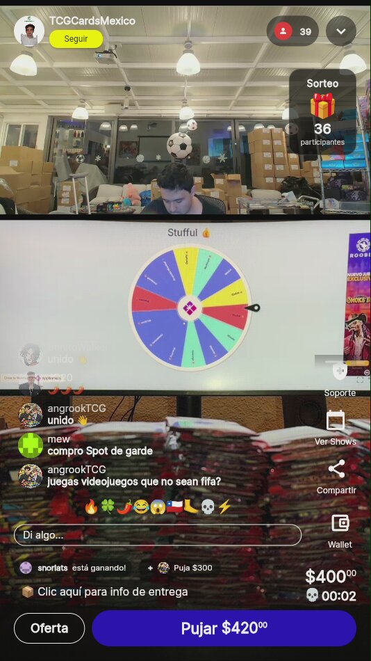 Sorteo Ruleta Snorlats ¡Ganador!