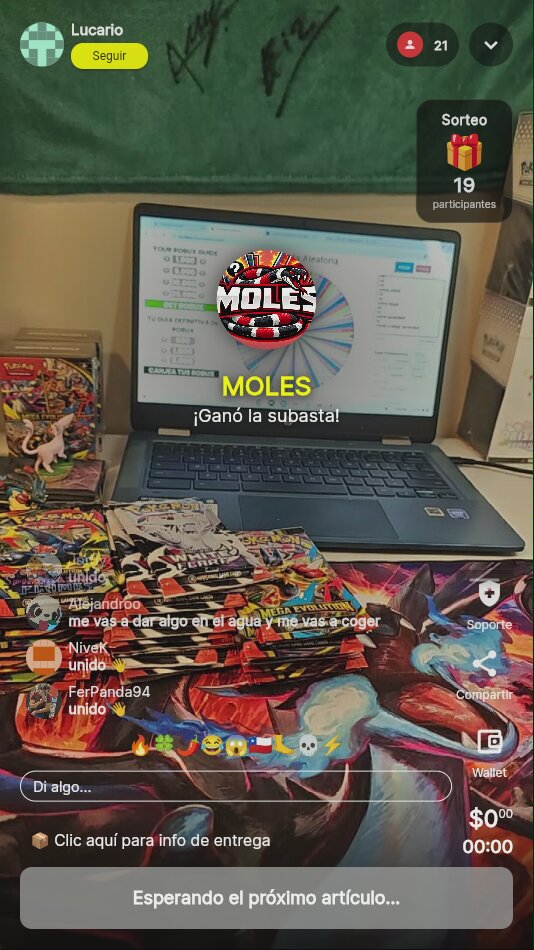 Packs sellados Pokémon TCG