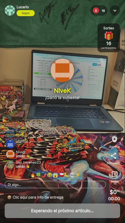 Ruleta Pokémon TCG Booster Pack