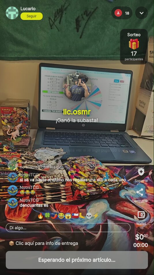 Lote Sobres Cartas Pokémon Sellados