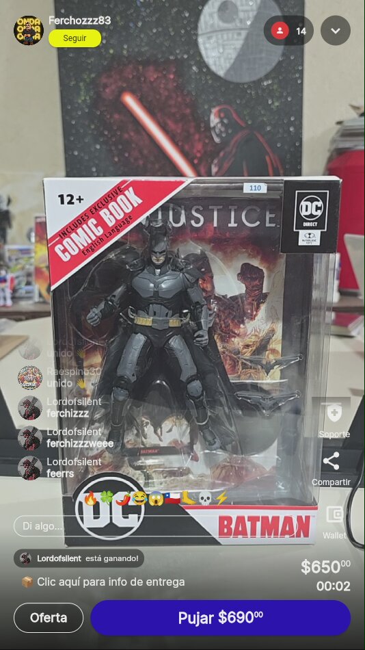 Figura Batman DC Direct Injustice
