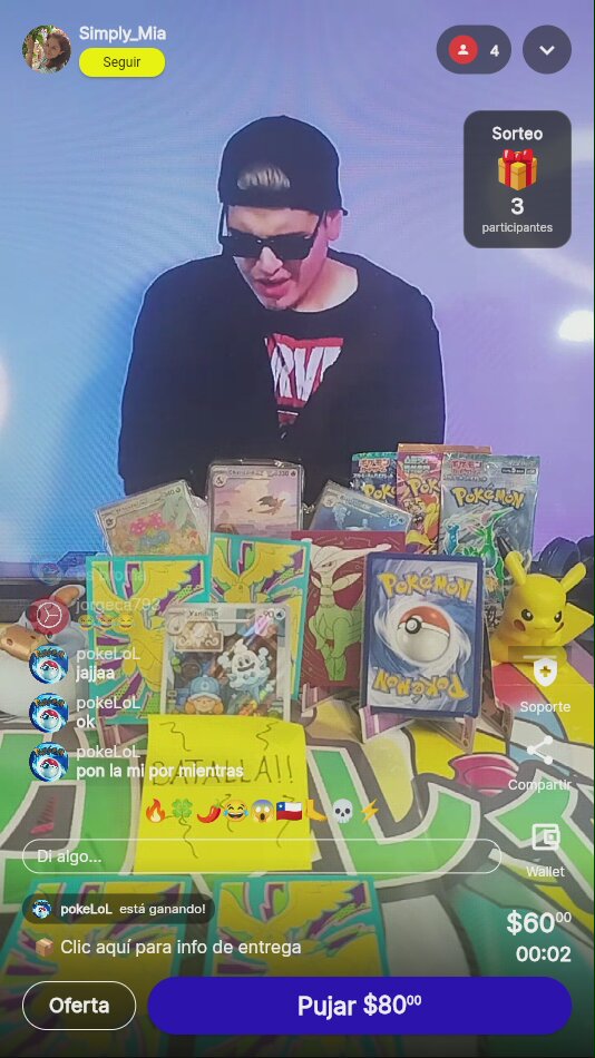 Lote Cartas Pokémon Variadas