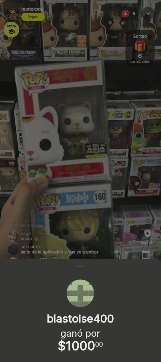 FUNKOS DE ANIME DESDE $300