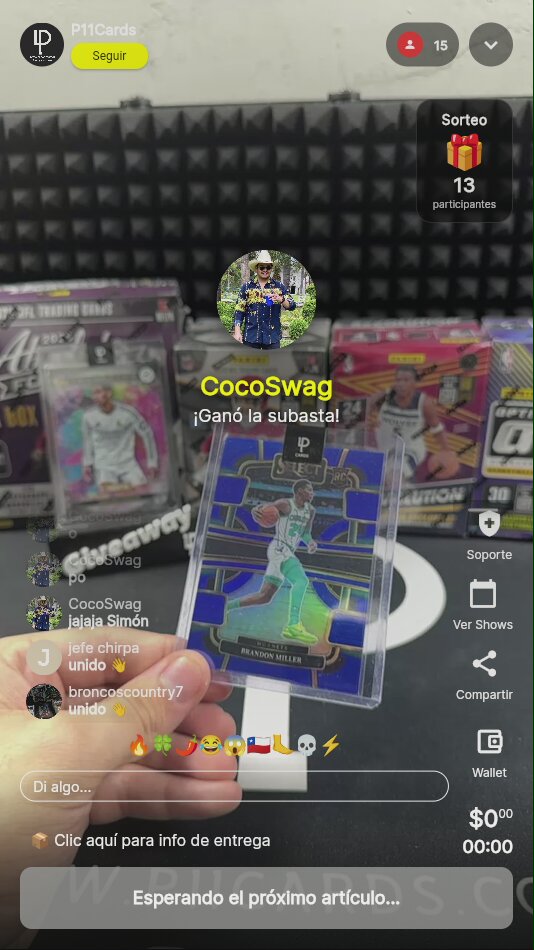 Brandon Miller Prizm Silver Rookie