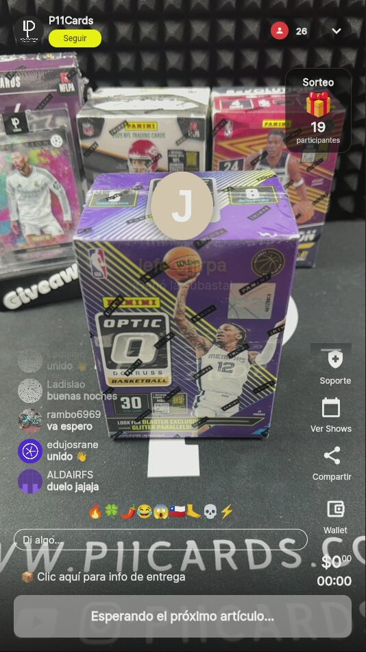 Caja Panini Optic Basketball 2023-24