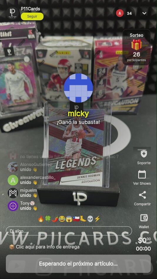 Dennis Rodman Revolution Legends Card