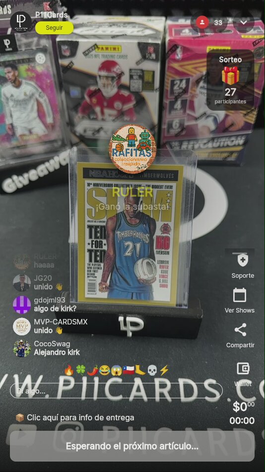 Kevin Garnett Slam Magazine Card