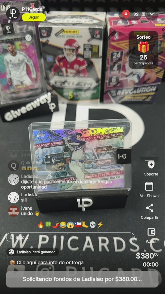 Shohei Ohtani Topps Classic Swings