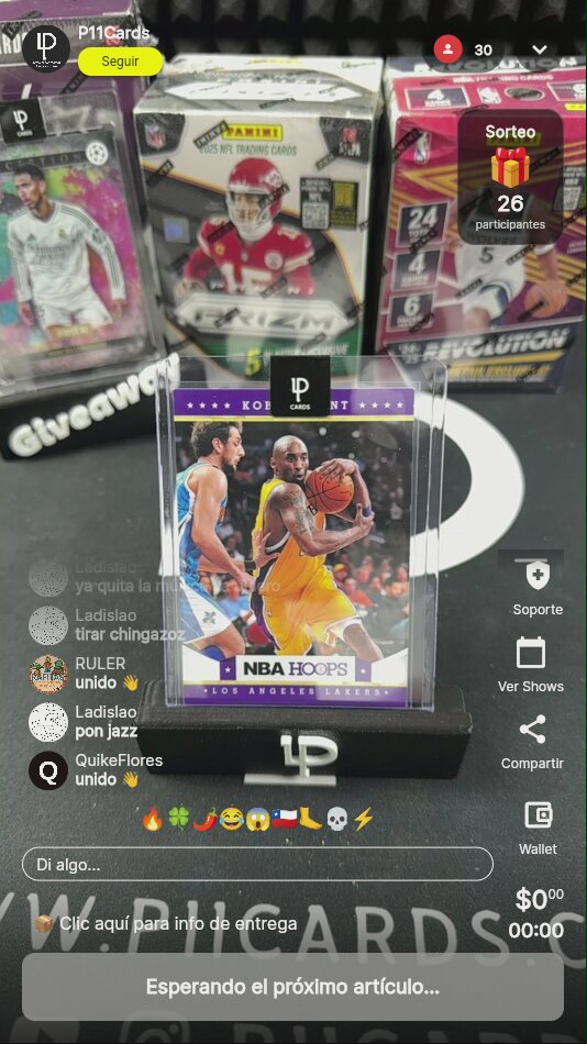 Kobe Bryant NBA Hoops Lakers