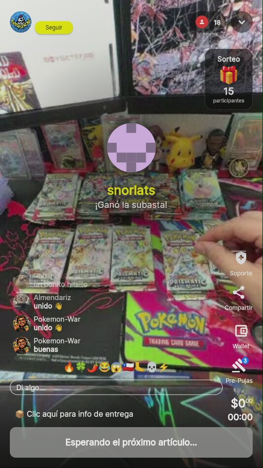 Booster Pack Pokémon Prismatic Evolutions