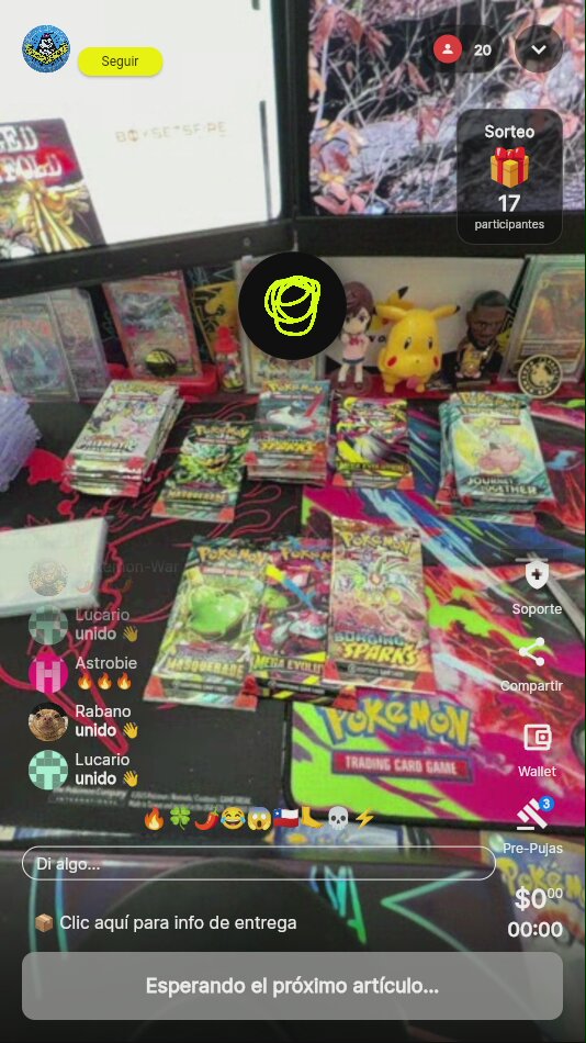 Pokémon Surging Flames Booster Pack