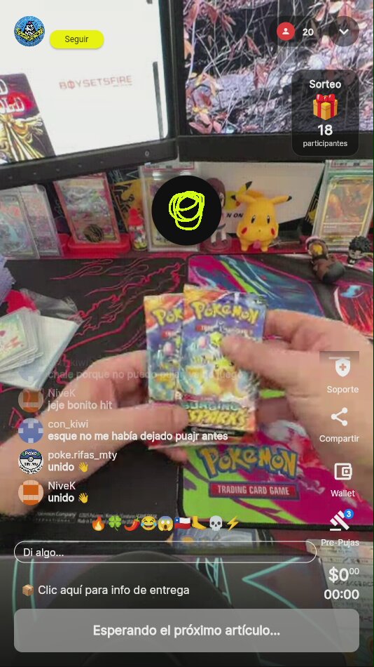 Sobres Pokémon Evolving Skies/Fusion Strike