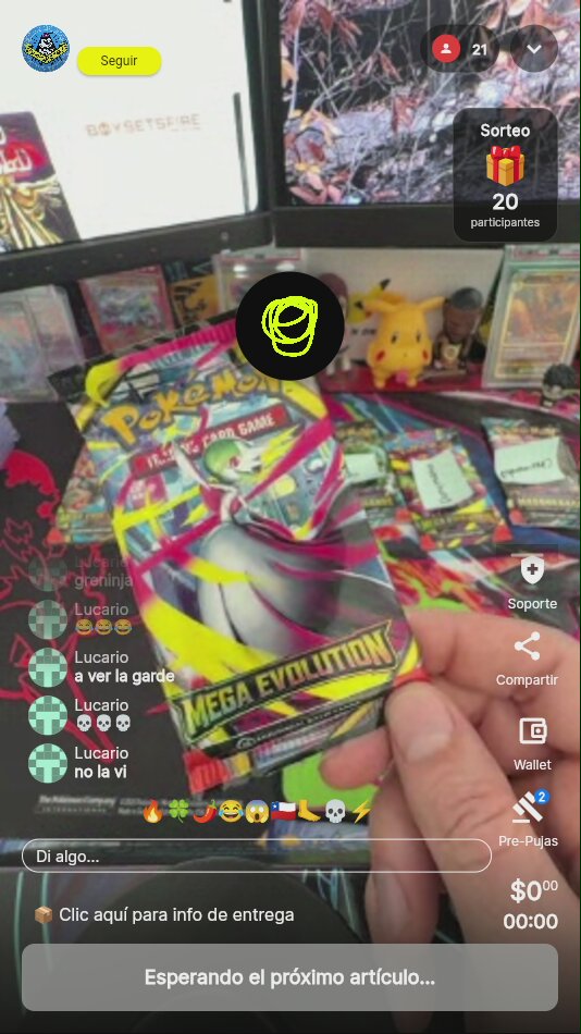 Pokémon TCG Mega Evolution Booster