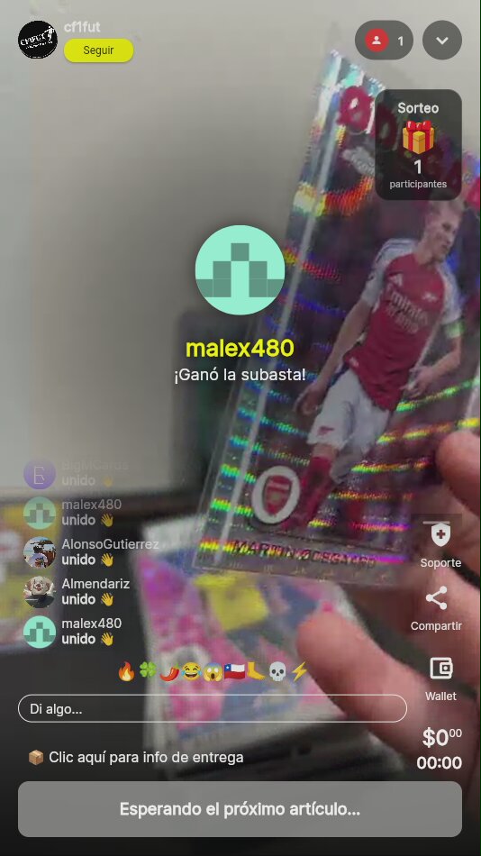 Carta Martin Ødegaard Topps Chrome