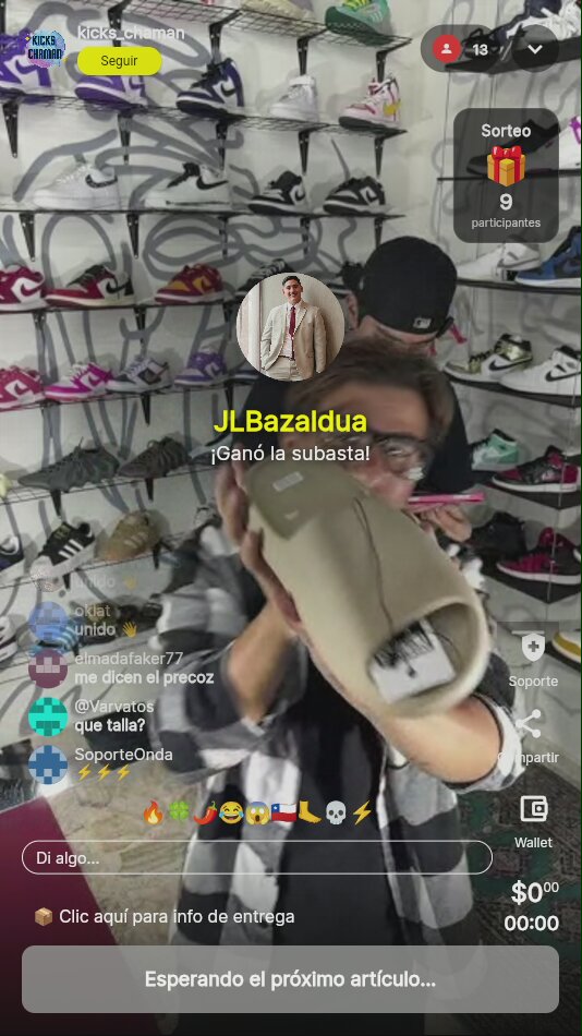 Yeezy Slide Bone (2022) Talla 22/26