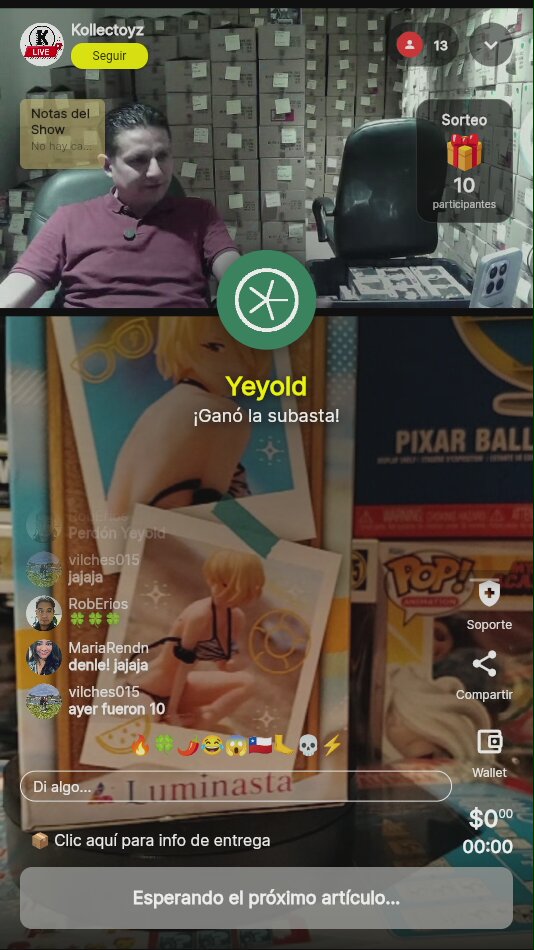 Luminasta Pixar Ball Figura