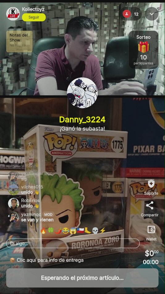 Funko Pop! Zoro One Piece #1775