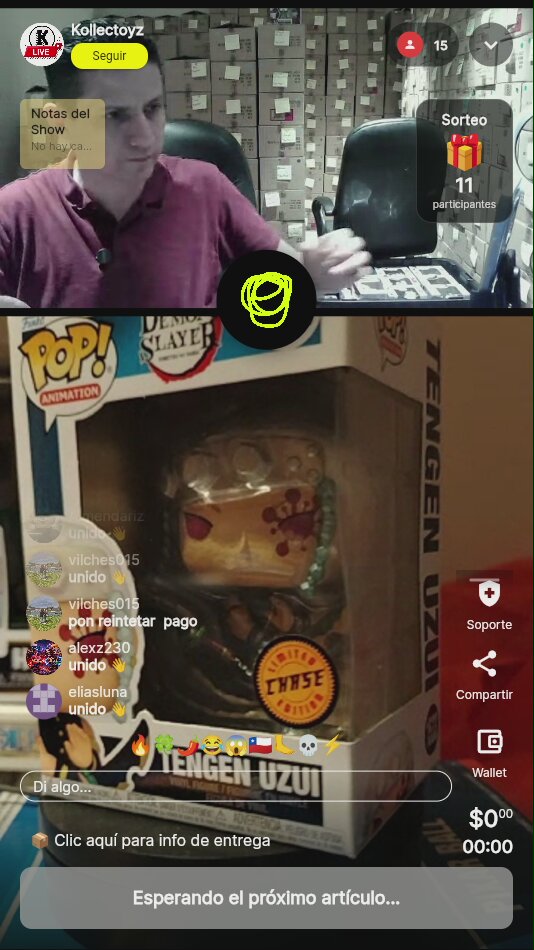 Funko Pop! Tengen Uzui Chase