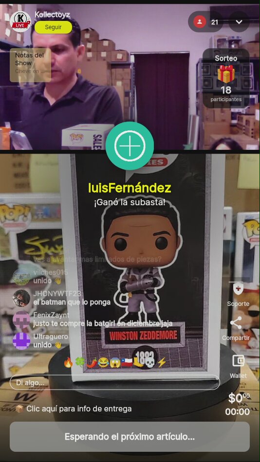 Funko Pop Winston Zeddemore
