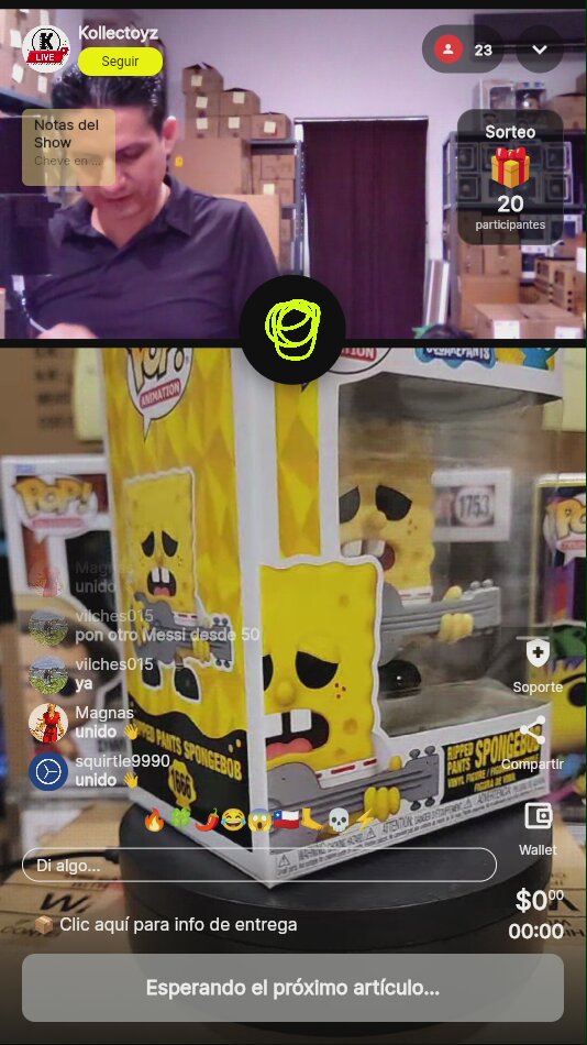 Funko Pop Bob Esponja Ripped Pants