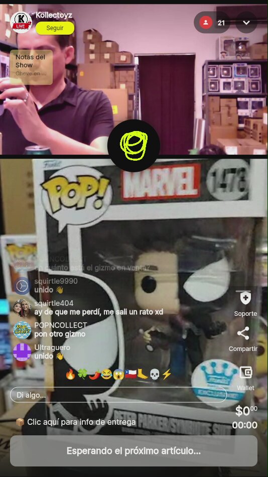 Funko Pop Peter Parker Symbiote