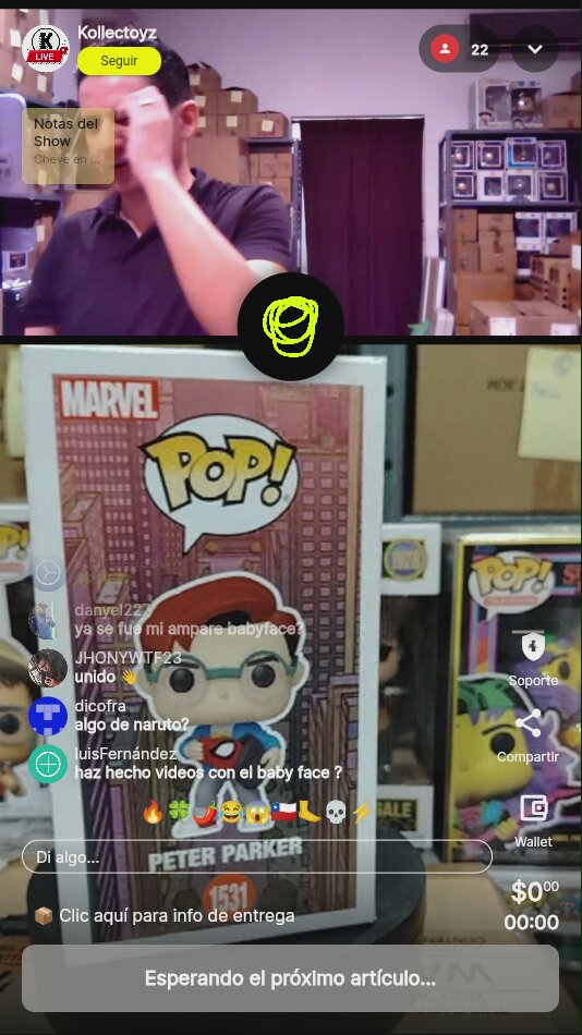 Funko Pop Marvel Peter Parker #1531