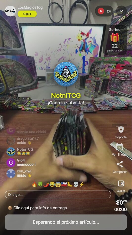 Lote Sobres Pokémon Sellados Variados