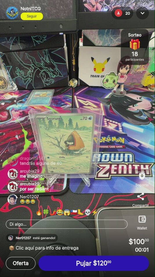 Pokémon Snorunt Crown Zenith #034