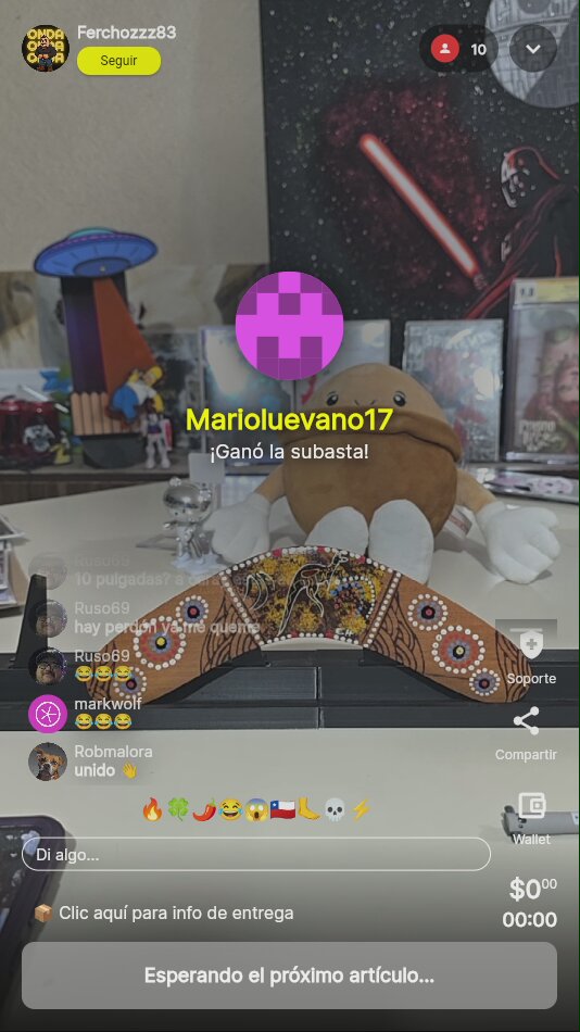 Bumerang decorativo estilo aborigen