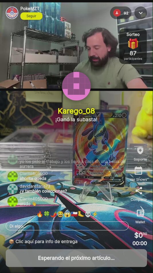 Carta Pokémon Lucario V