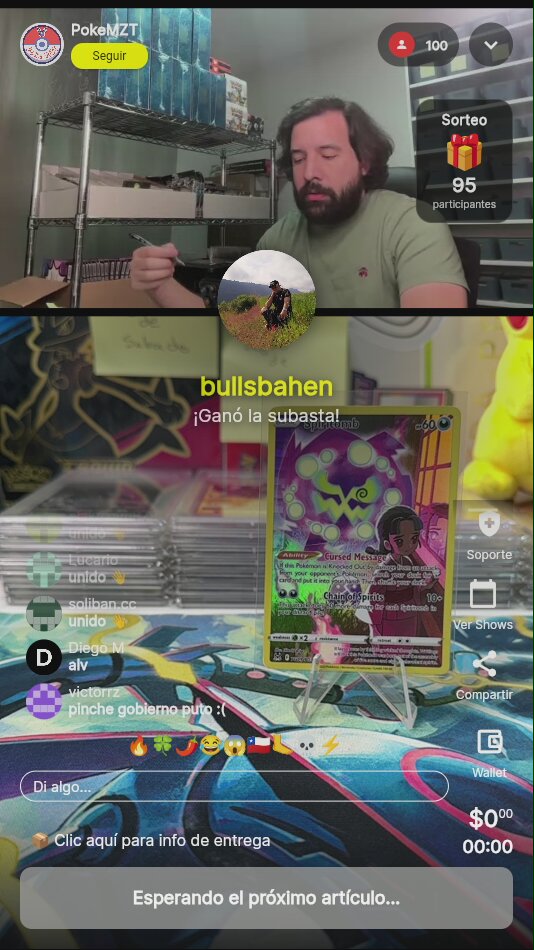 Carta Pokémon Spiritomb Paldea Evolved