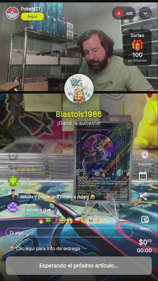 Carta Pokémon Miraidon ex