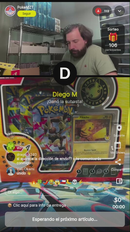 Pokémon TCG Fantastical Flames Pikachu