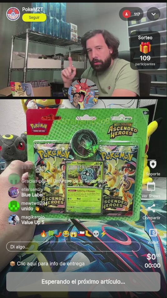 Pokémon Ascended Heroes Tangela Blister