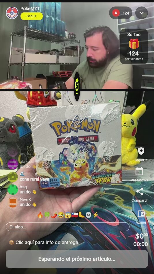 Pokémon Surging Sparks Booster Box